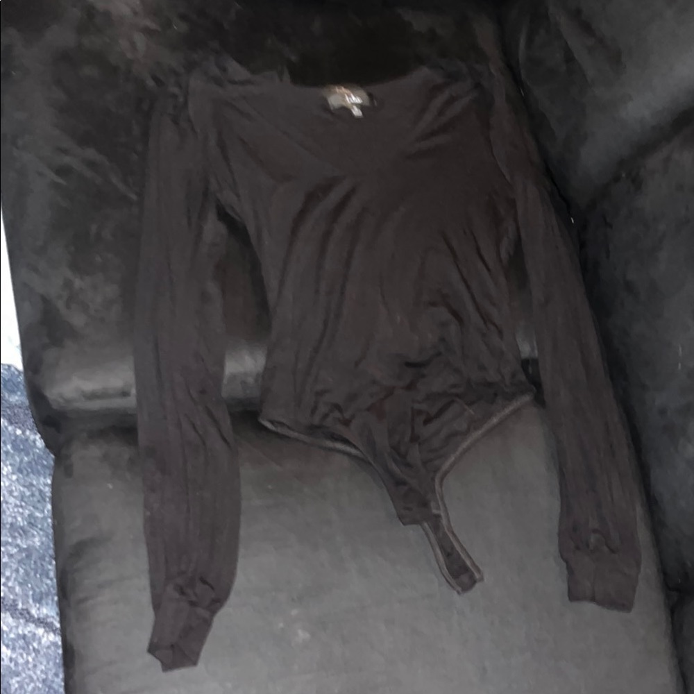 Black Long Sleeve Women's Top